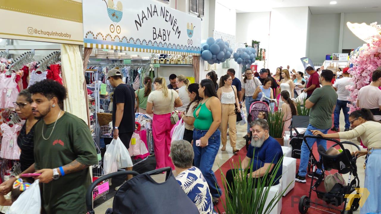 16ª Feira Moda Bebê Agita Terra Roxa com Preços de Fábrica e Público de Toda a Região