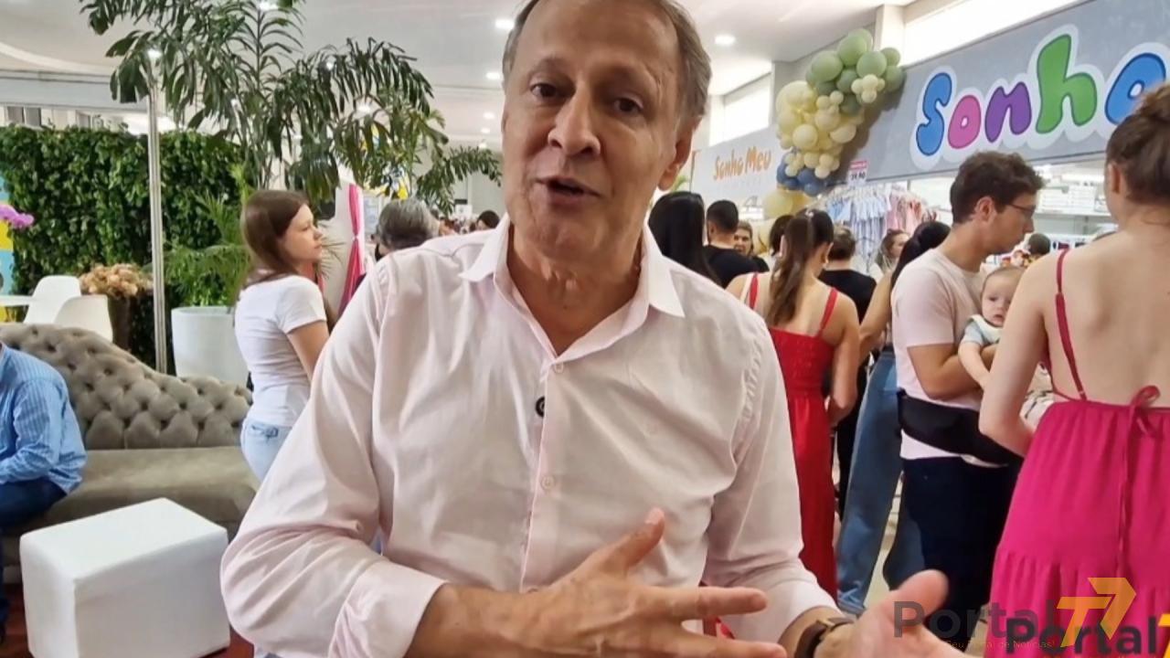 VÍDEO - Prefeito de Terra Roxa Destaca Importância da 16ª Edição da Feira Moda Bebê