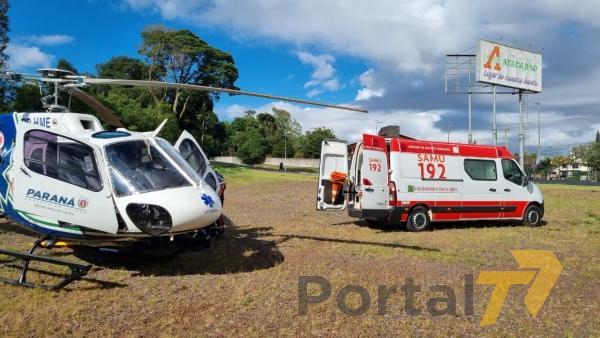 Grave acidente mobiliza equipes do Consamu no Oeste do Paraná