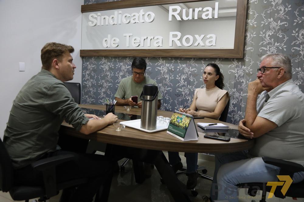 Terra Roxa - Administração Municipal e Sindicato Rural discutem estratégias para fortalecer o agronegócio