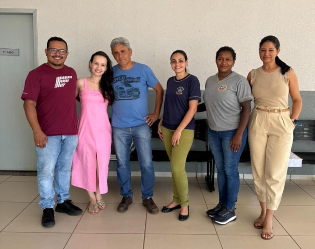 Terra Roxa- Secretário de Educação e Vereador Realiza Visitas em Escolas