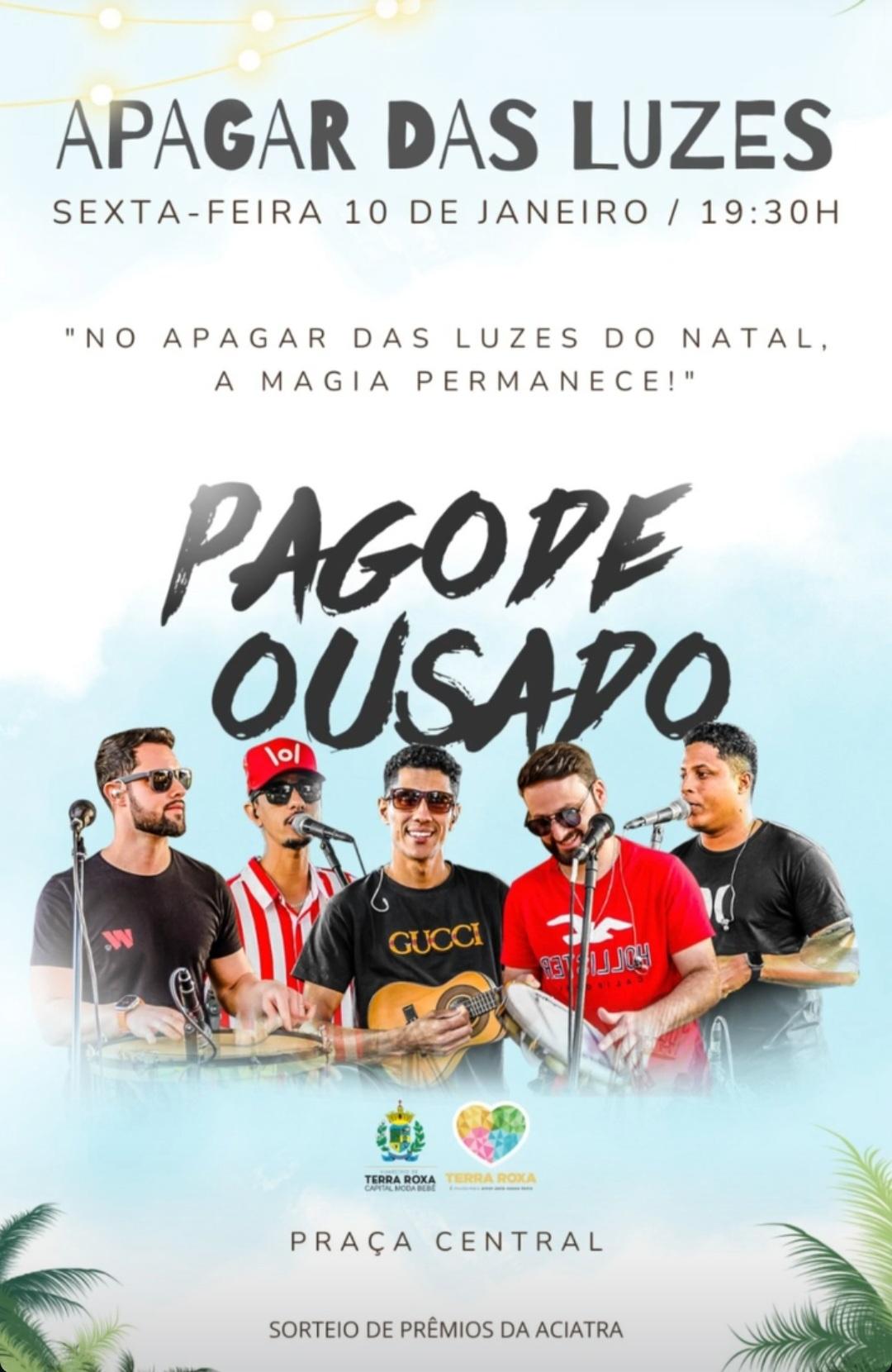 Terra Roxa se Despede das Luzes de Natal com Evento Especial