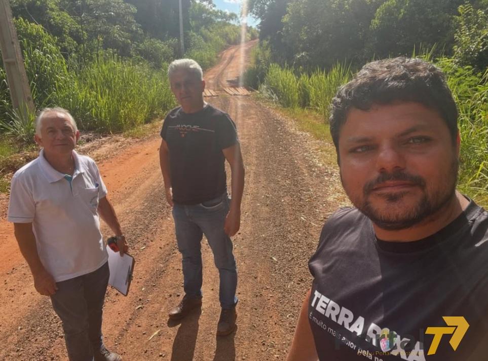 Terra Roxa - Vereadores Ouvem Necessidades da População e Obra em Ponte é Realizada