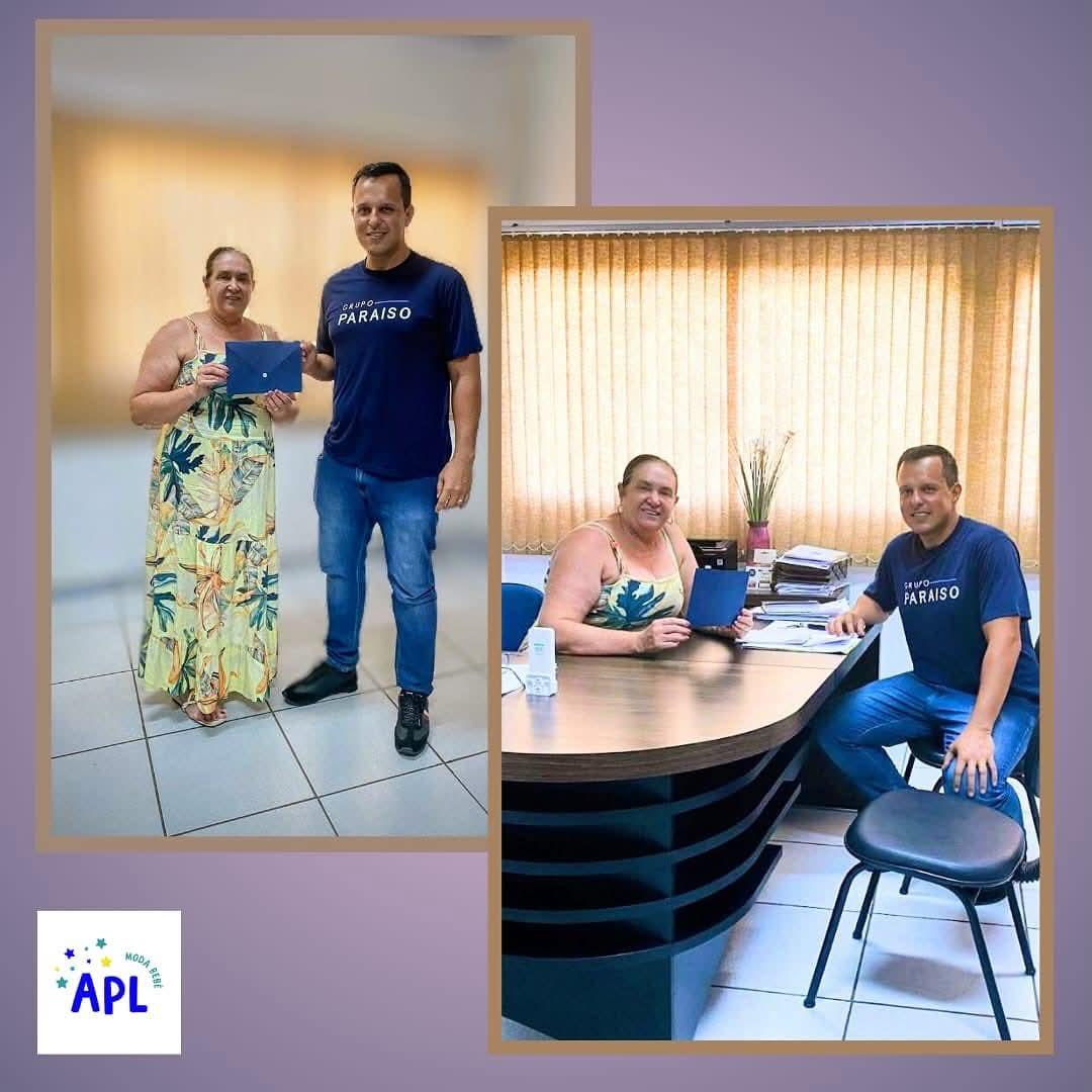 Vice-prefeita de Terra Roxa recebe presidente da APL Moda Bebê para tratar de parcerias e fortalecimento do setor