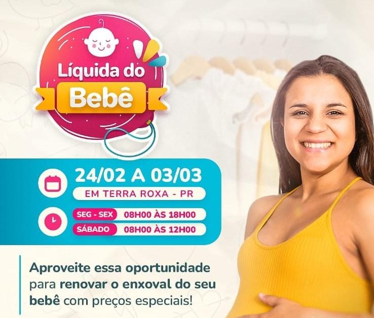 Líquida do Bebê acontece de 24 de fevereiro a 03 de março em Terra Roxa