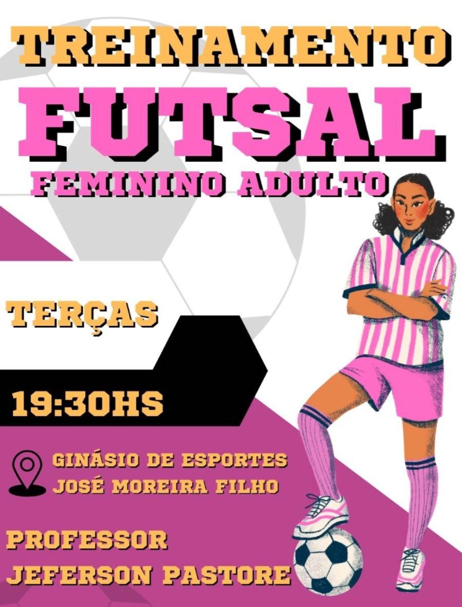 Maripá Inicia Treinos de Futsal Feminino Adulto