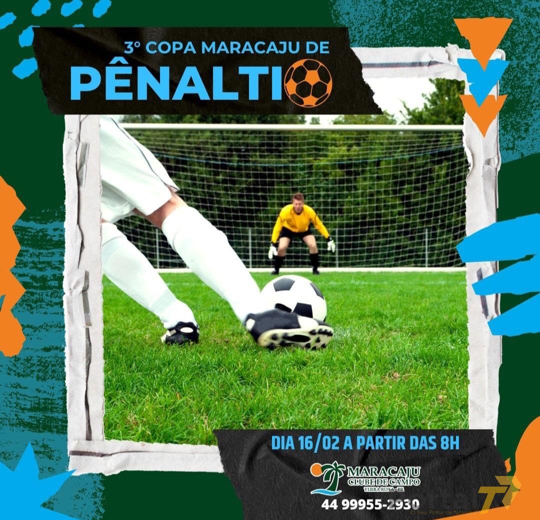 Terra Roxa - Maracaju Clube de Campo Promove 3ª Copa de Pênalti em Fevereiro