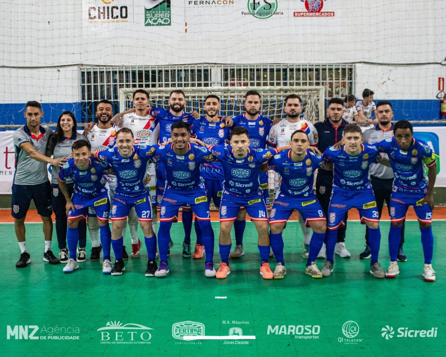 Palotina Futsal enfrenta Coronel Vivida neste sábado