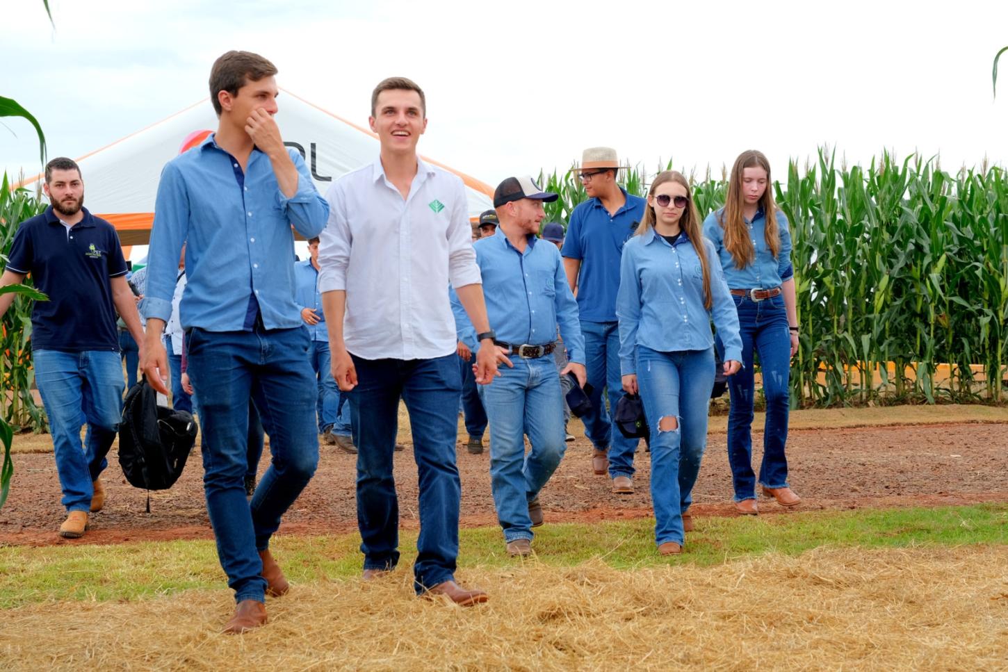 Dia de Campo de Inverno da C.Vale reúne produtores de milho
