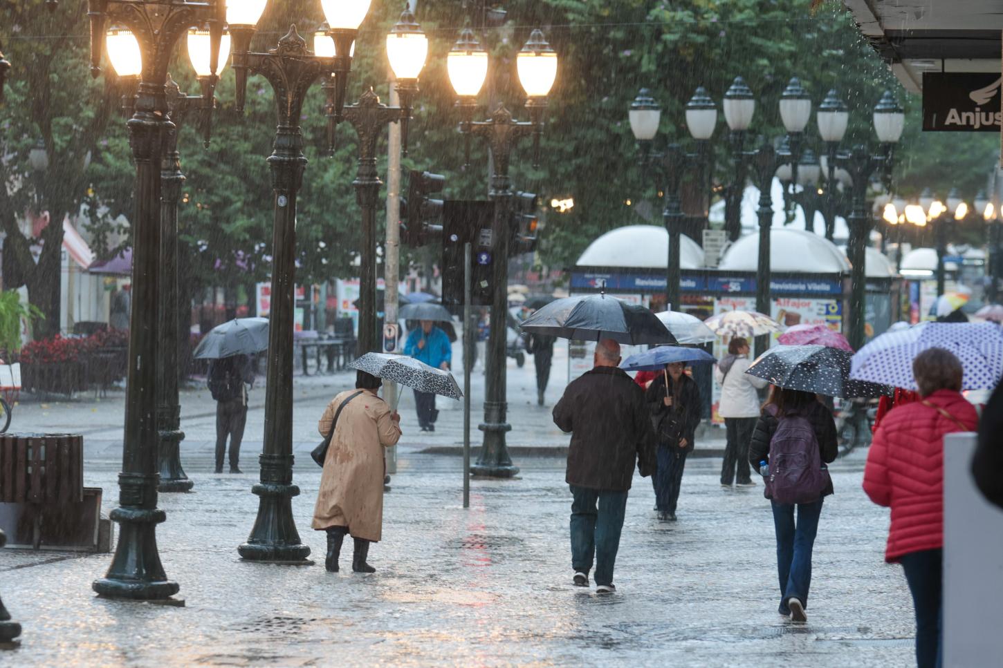 Frio se junta à chuva nesta semana no Paraná, prevê Simepar