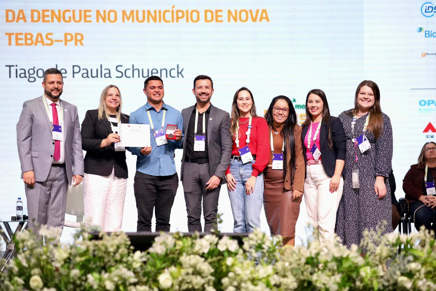 Iniciativas de municípios do Paraná são premiadas em congresso nacional de saúde