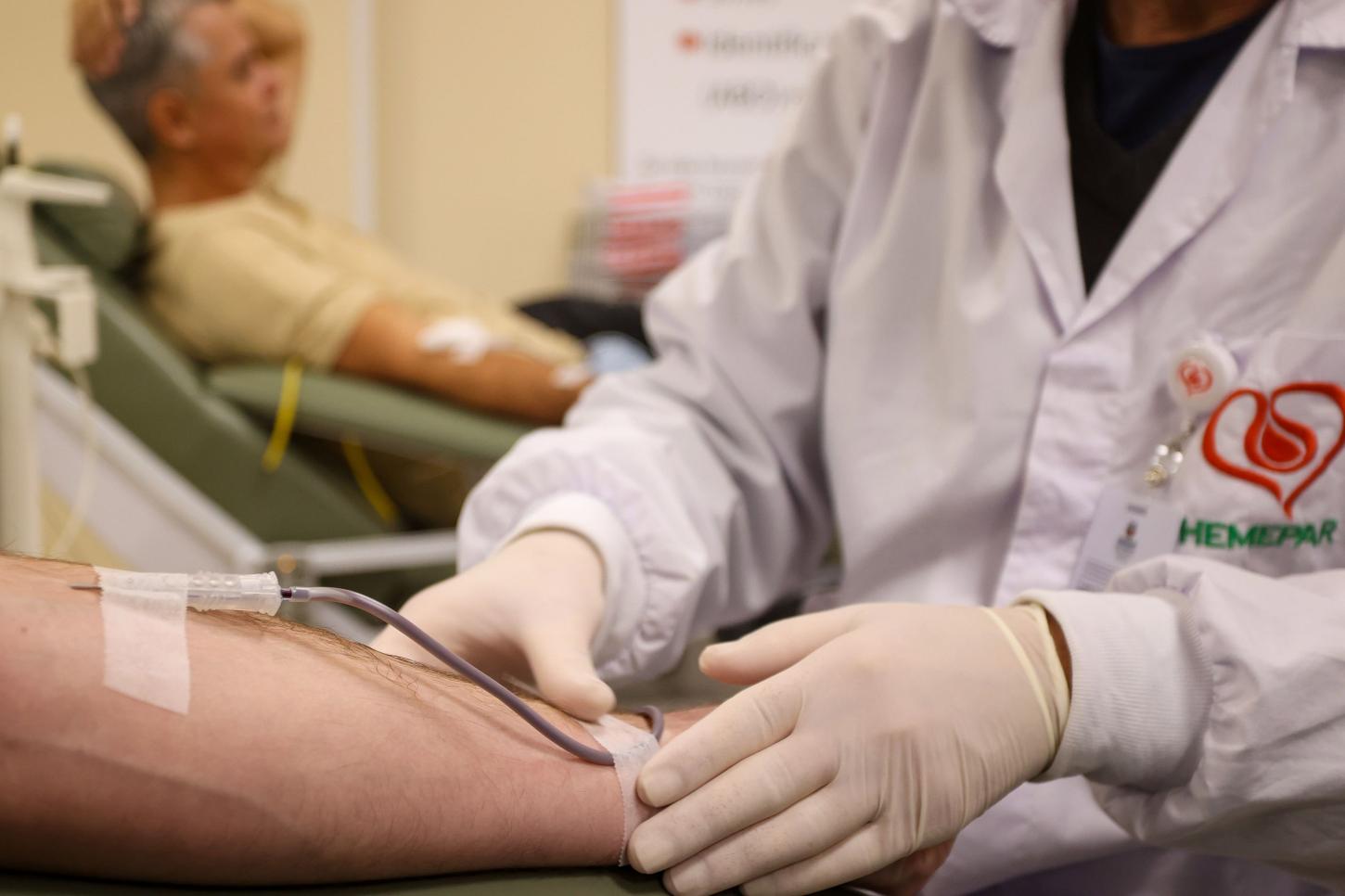 Paraná registra mais de 22 mil doações de sangue na campanha do Junho Vermelho