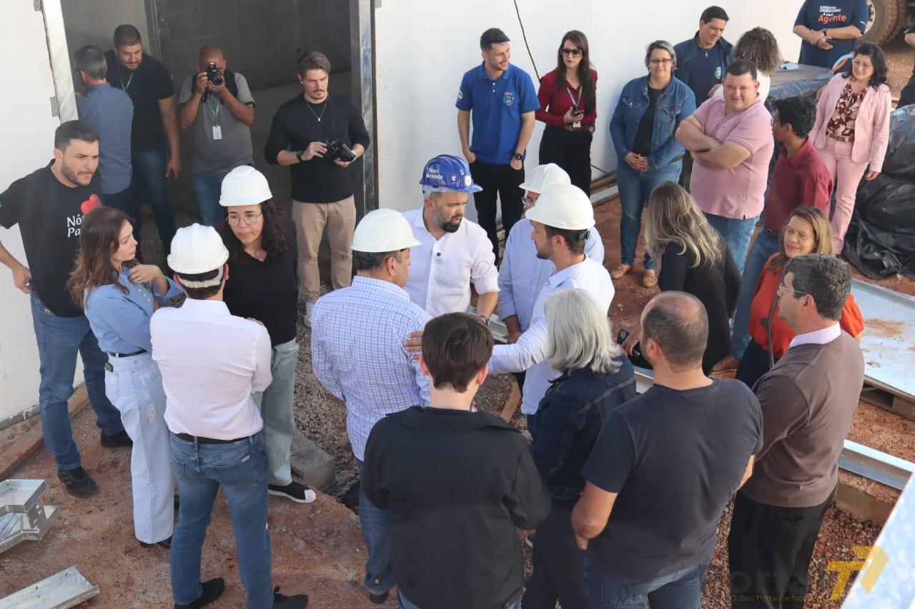 Obras do Colégio Zardo avançam e devem ser concluídas até o início do próximo ano, afirma prefeito Rodrigo Ribeiro