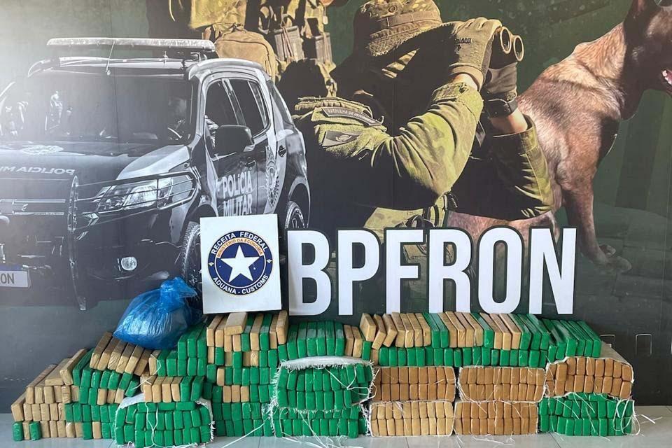 PMPR apreende 950 quilos de maconha no fim de semana, com prejuízo milionário ao tráfico