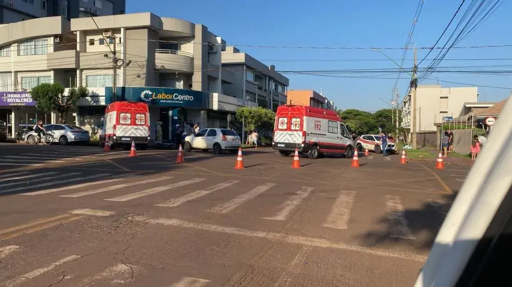 Acidente é registrado na manhã desta sexta-feira em Palotina
