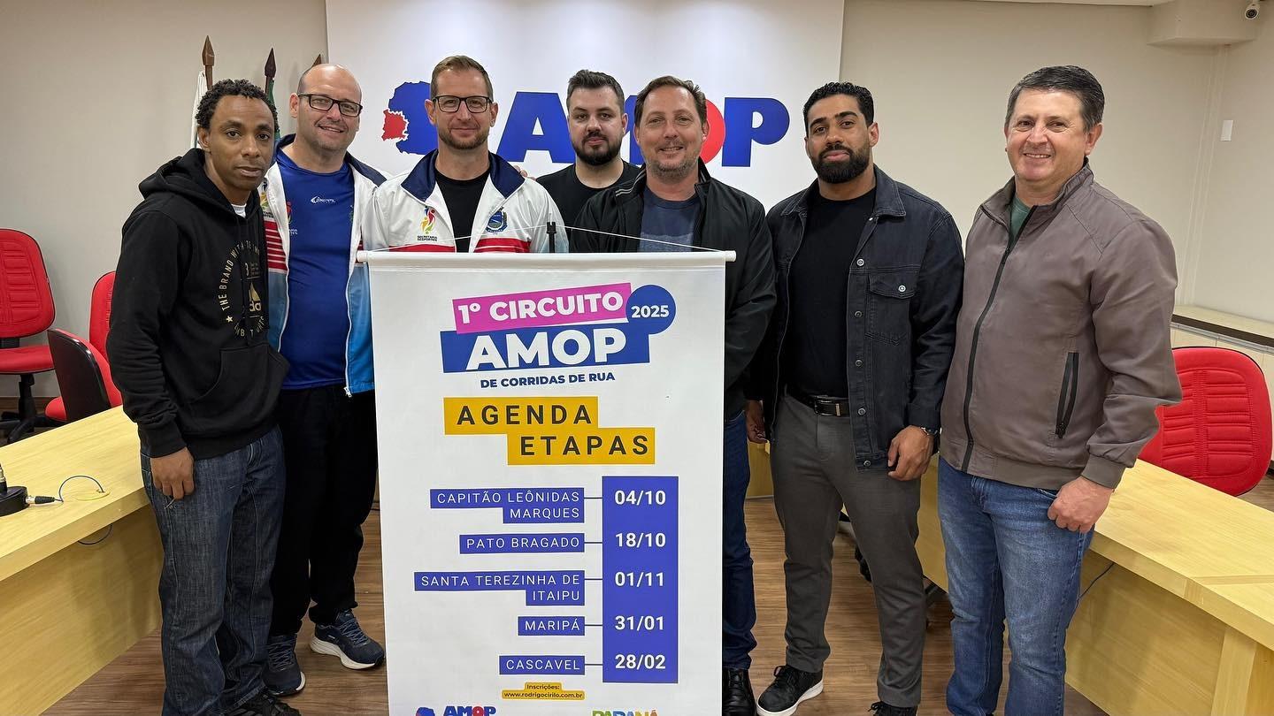AMOP lança Circuito de Corrida de Rua com cinco etapas