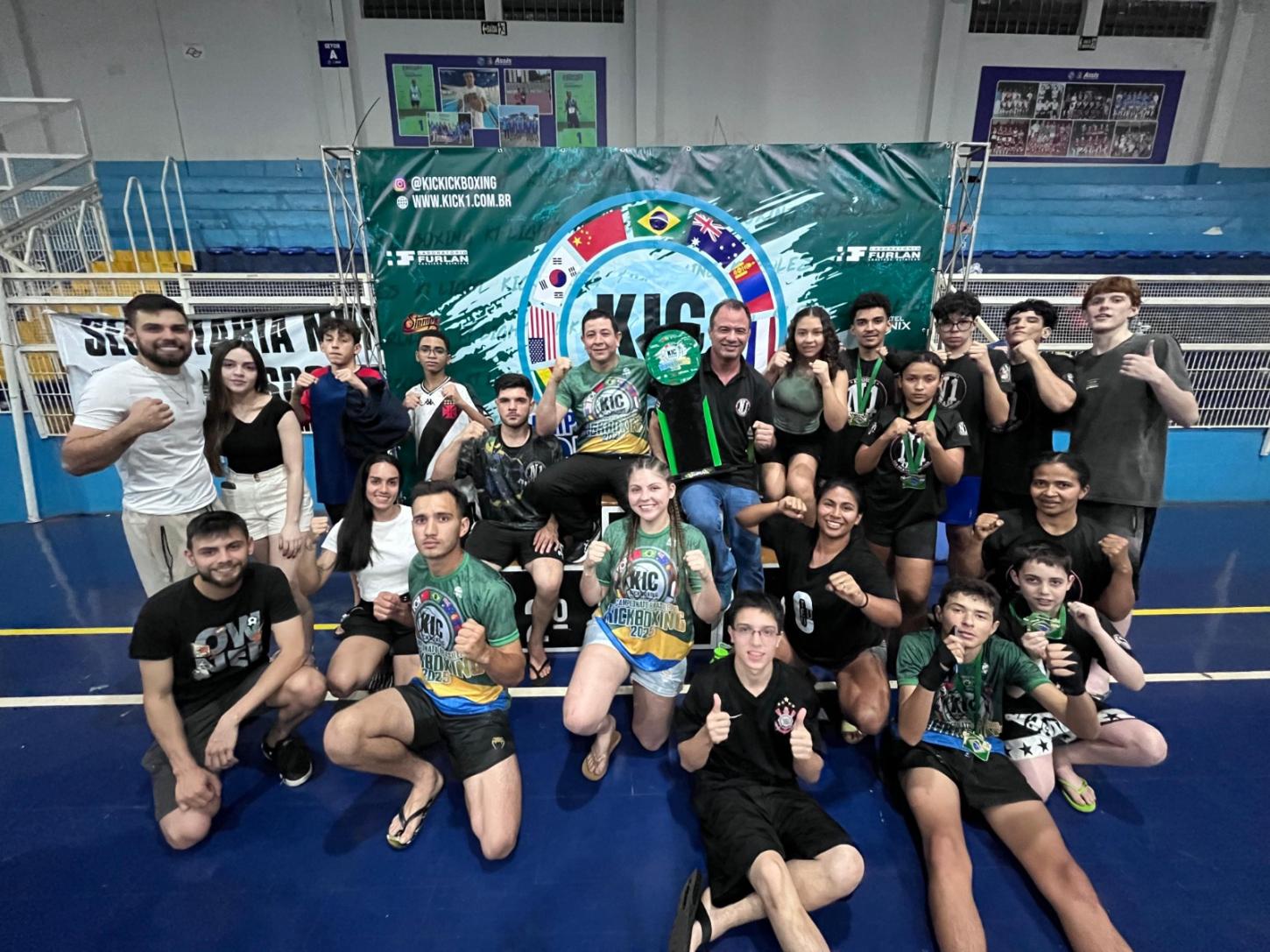 Atletas da N1 Team Palotina e N1 Team Avenida se destacam no 7º Campeonato Brasileiro de Kickboxing
