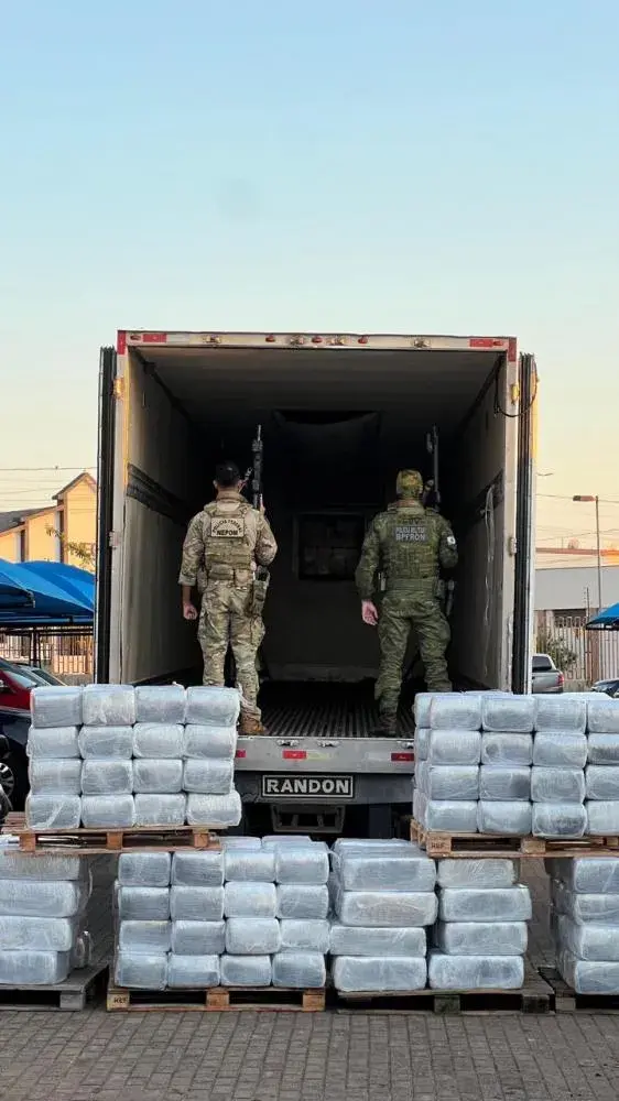 BPFRON apreende mais de três toneladas de maconha em Palotina