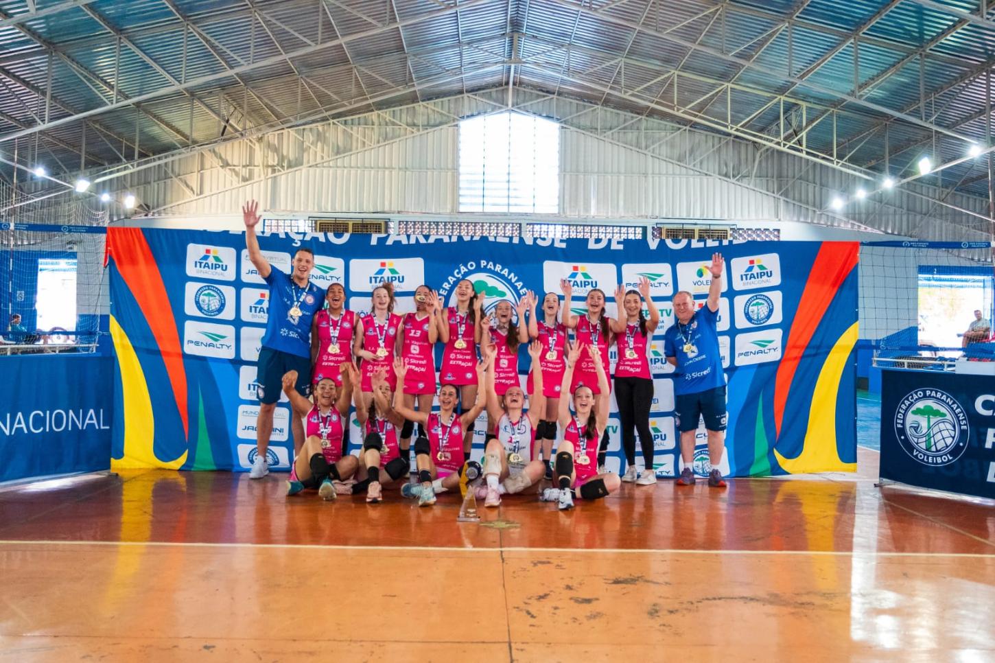 Palotina conquista título Paranaense de Voleibol Sub-15 Feminino
