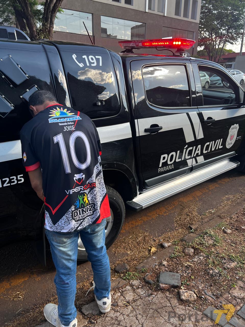 Polícia Civil de Palotina cumpre mandado de prisão por furto qualificado