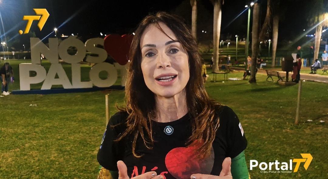 Vídeo - Palotina celebra 7 de Setembro com desfile cívico, Judith Sendtko destacou a iniciativa da administração municipal em valorizar a data e envolver diferentes setores