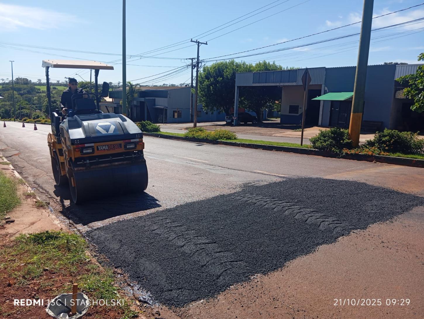 Prefeitura de Palotina segue com operação tapa-buracos e melhorias no sistema viário