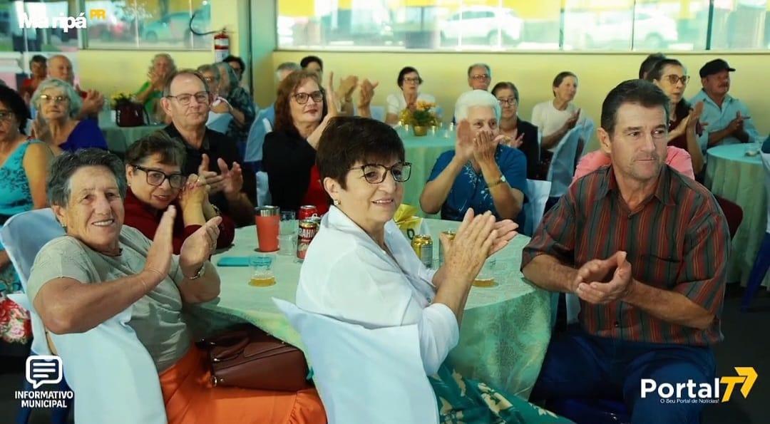 Vídeo - Maripá realiza Festa de Coroação do Rei e da Rainha da Pessoa Idosa com mais de 400 participantes