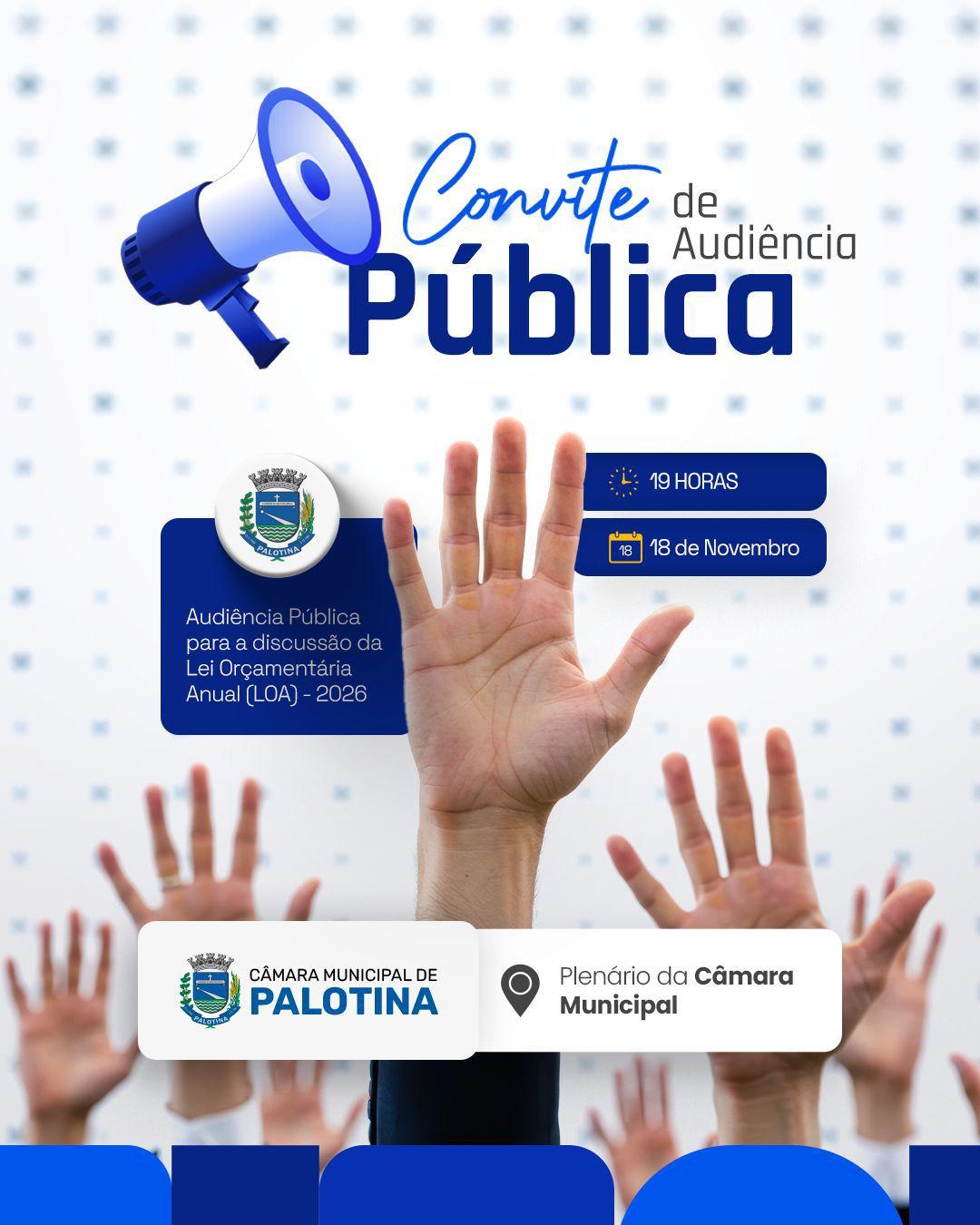 Audiência Pública discute Lei Orçamentária Anual 2026