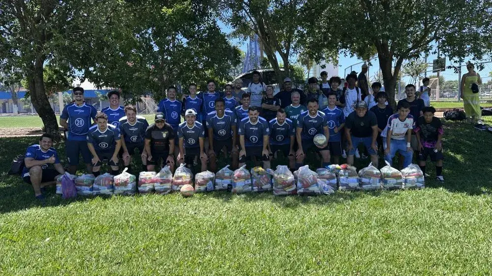 Jogo beneficente une igrejas e arrecada cestas básicas para famílias carentes em Palotina