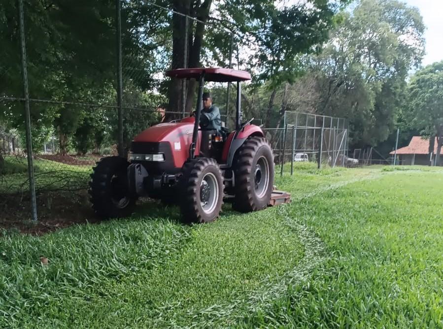 Prefeitura inicia melhorias na área da AFITRA para futuros eventos esportivos