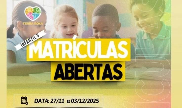 Terra Roxa abre matrículas para o 