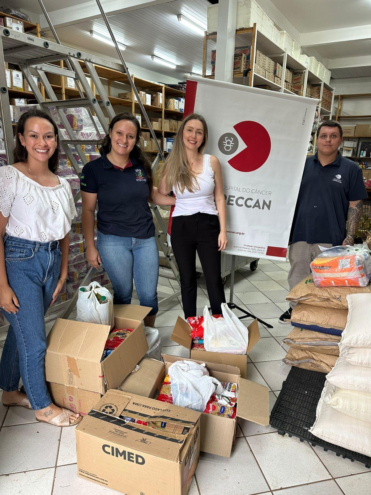Campanhas de Maripá garantem entrega de alimentos à UOPECCAN em Cascavel