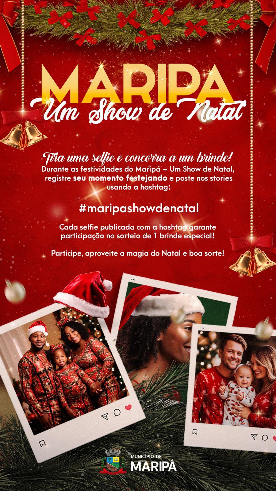 Maripá lança campanha “Um Show de Natal” com concurso de selfies e sorteio de brindes