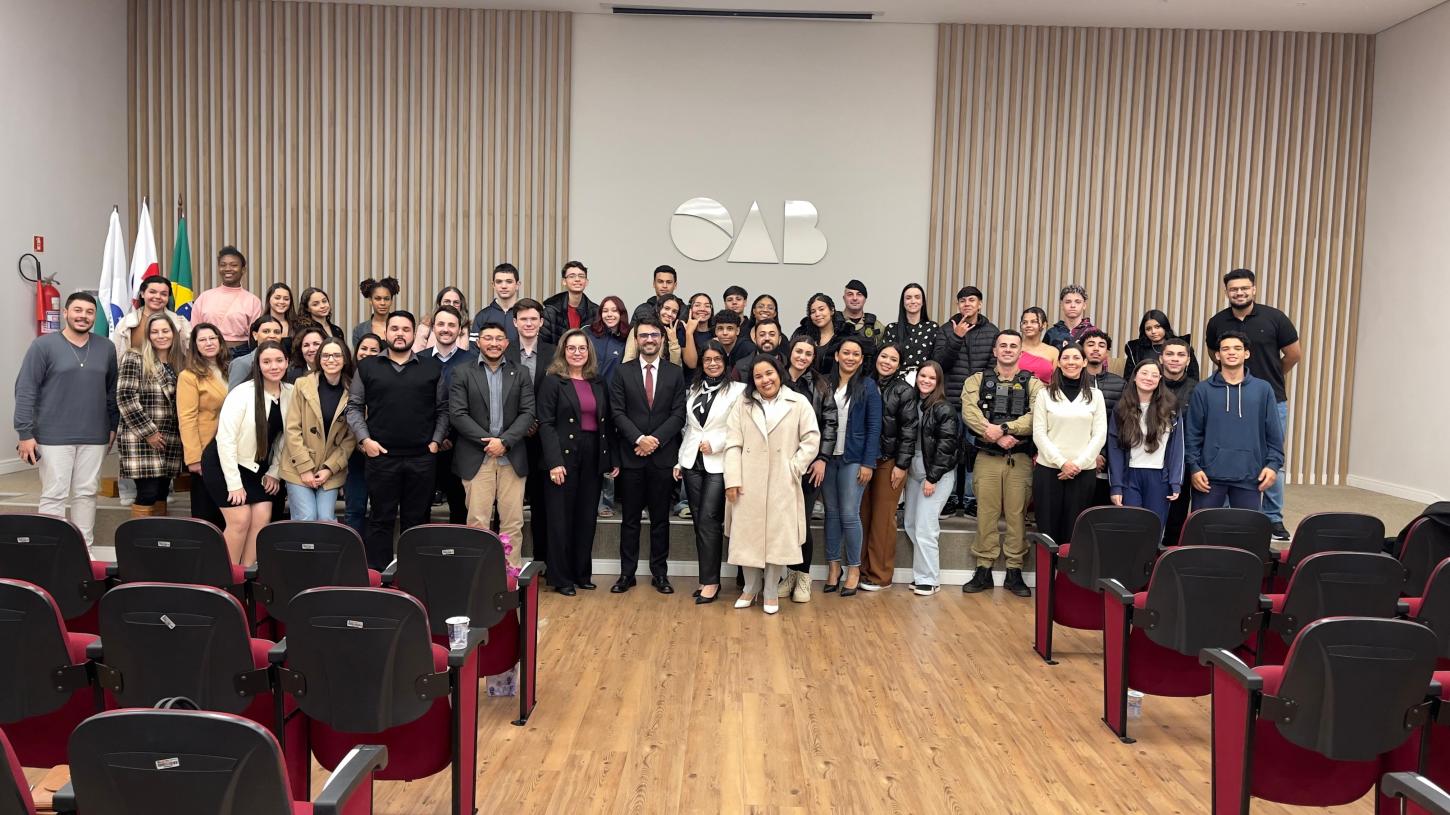 OAB Palotina encerra 2025 com mais de 300 estudantes atendidos em projetos de cidadania