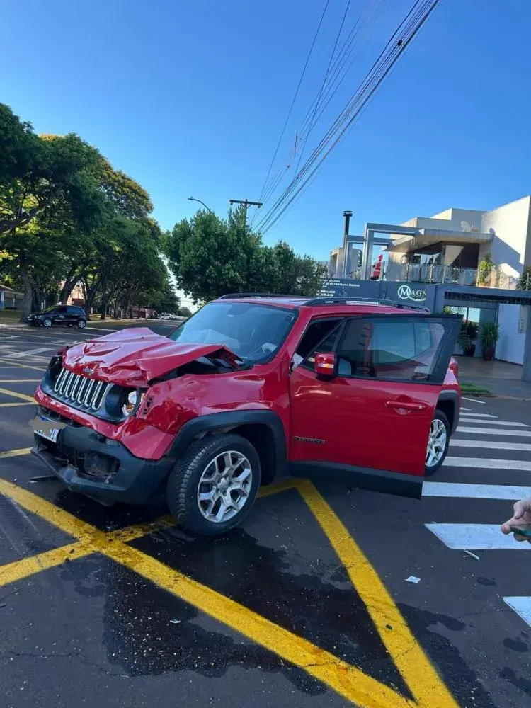 Acidente entre veículos é registrado na manhã desta sexta-feira em Palotina