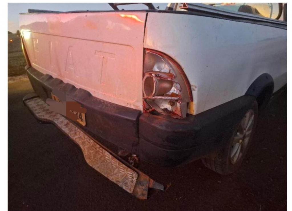 Colisão na PR-589 deixa danos materiais e veículo foge do local em Nova Santa Rosa