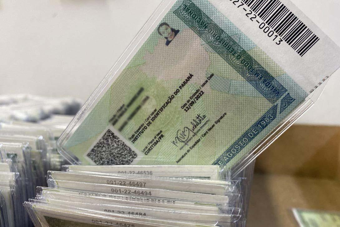 Paraná bate recorde na emissão da Carteira de Identidade Nacional em 2025