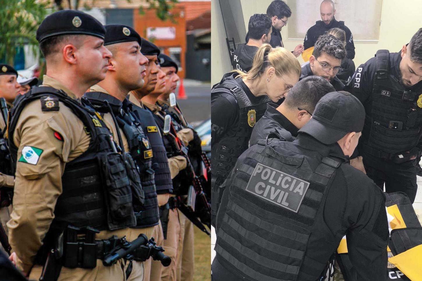 Paraná prevê convocar 5,6 mil profissionais da segurança pública em 2026