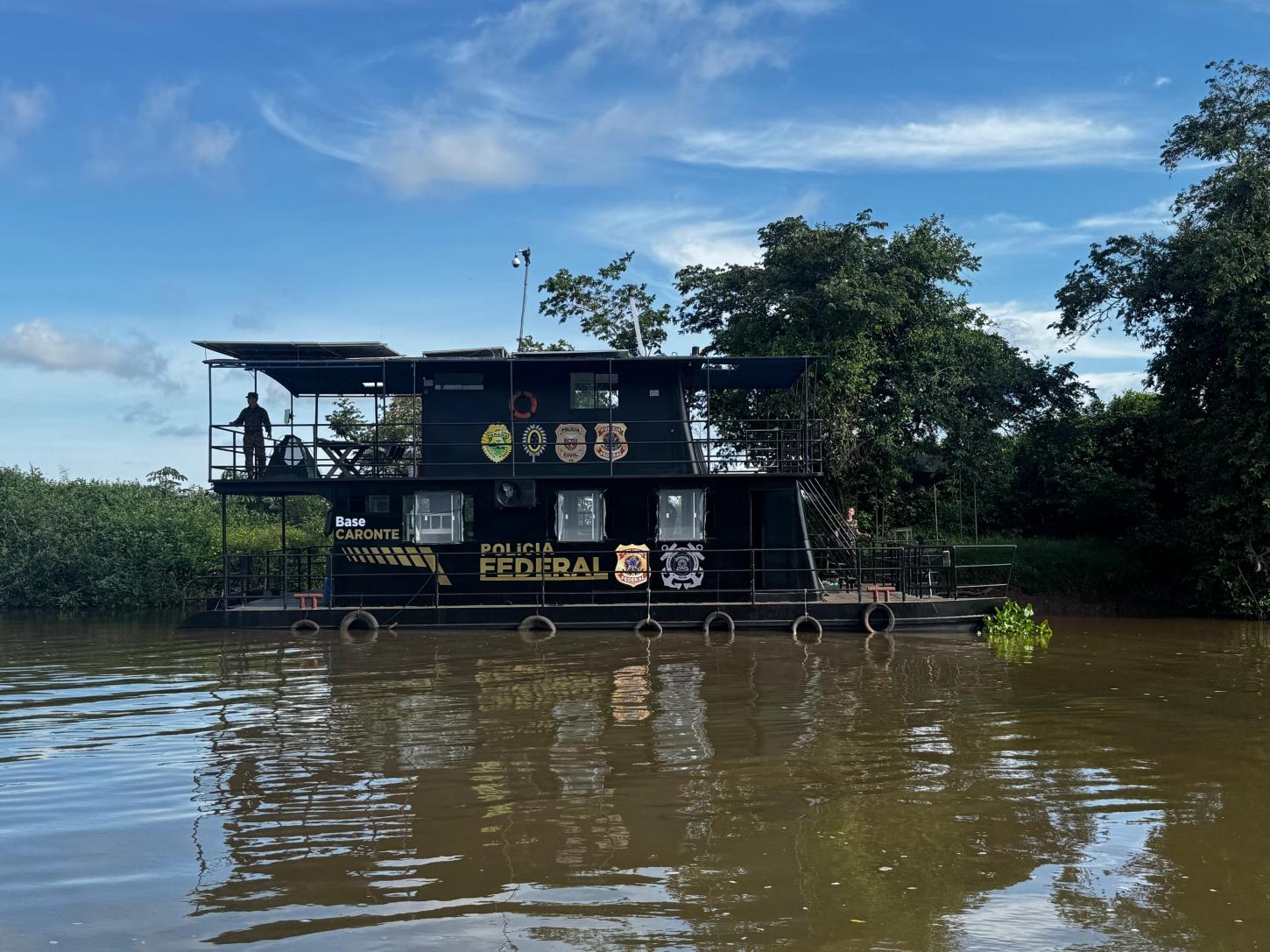 POLICIA FEDERAL em Guaíra conclui reforma completa de sua base fluvial na região de fronteira