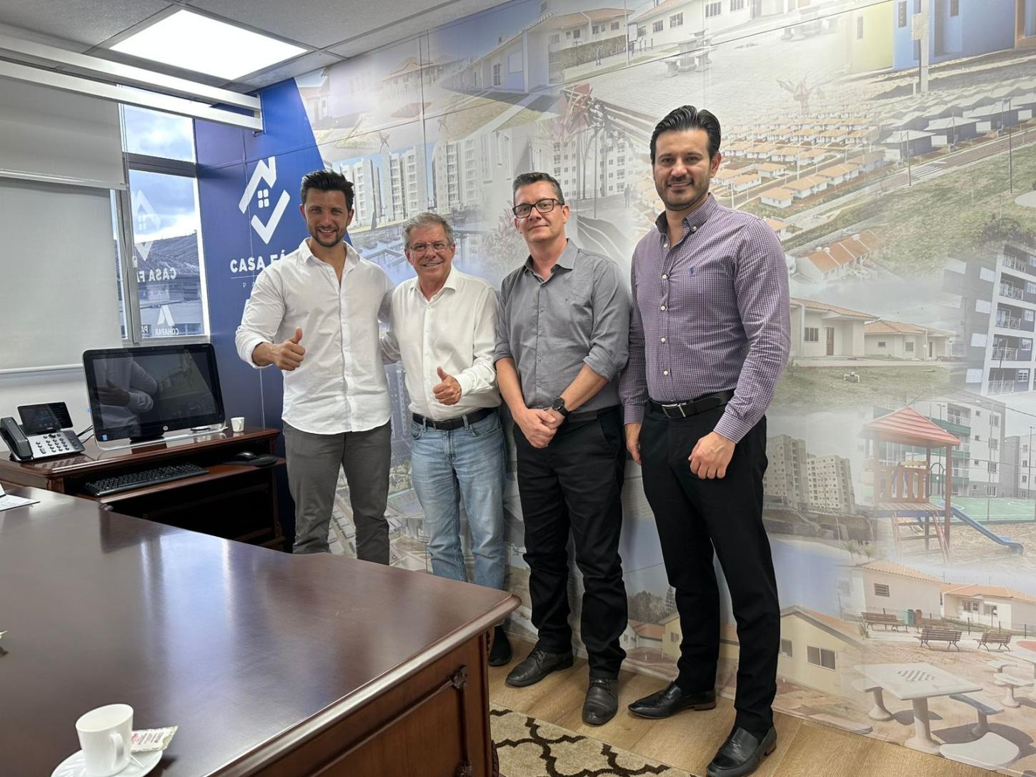 Prefeito Rodrigo Ribeiro cumpre agenda em Curitiba em busca de investimentos e projetos para Palotina