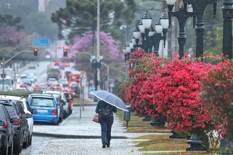 Semana terá gangorra nas temperaturas e chuvas irregulares, prevê o Simepar