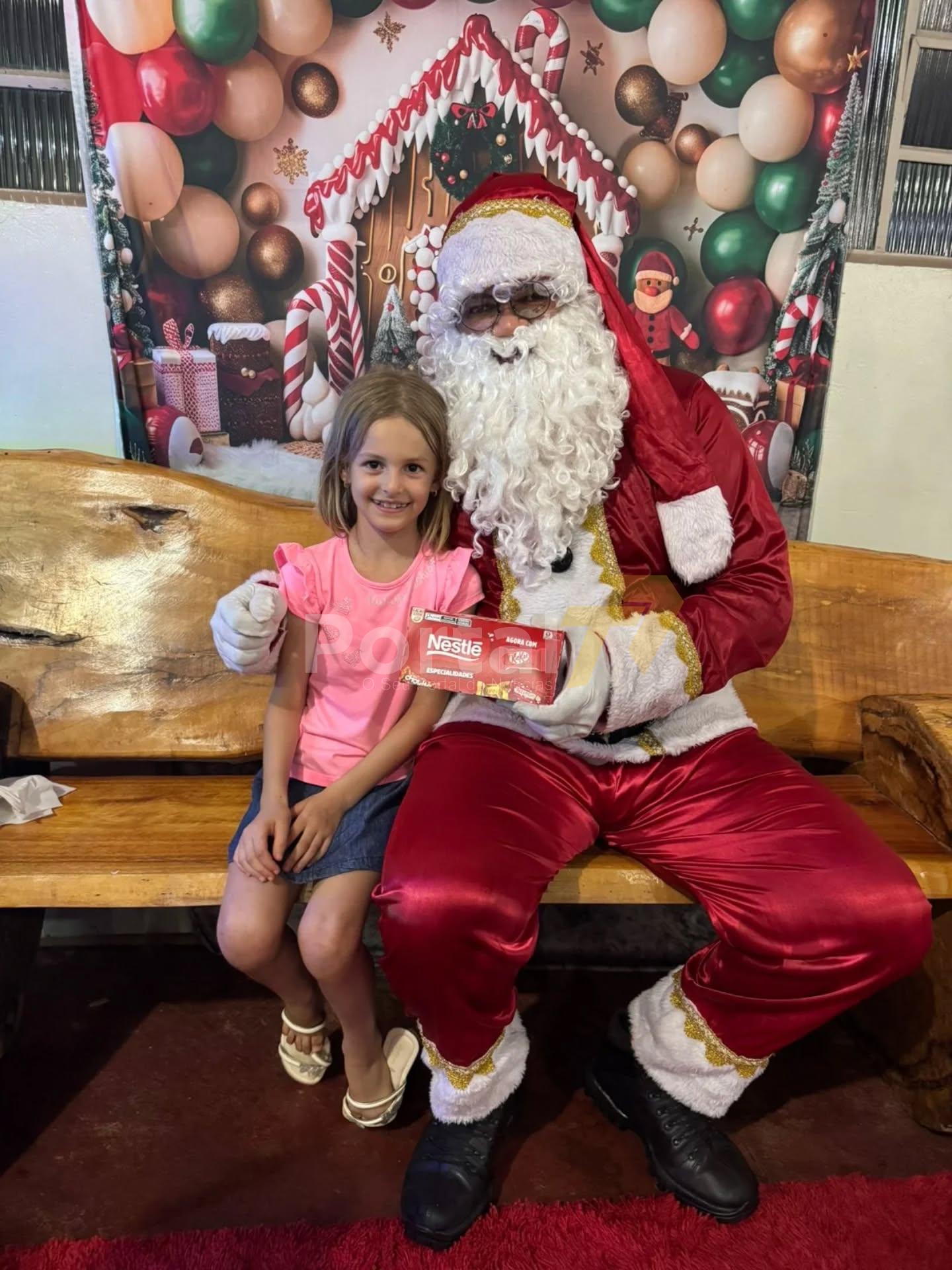 Visita do Papai Noel em São Camilo