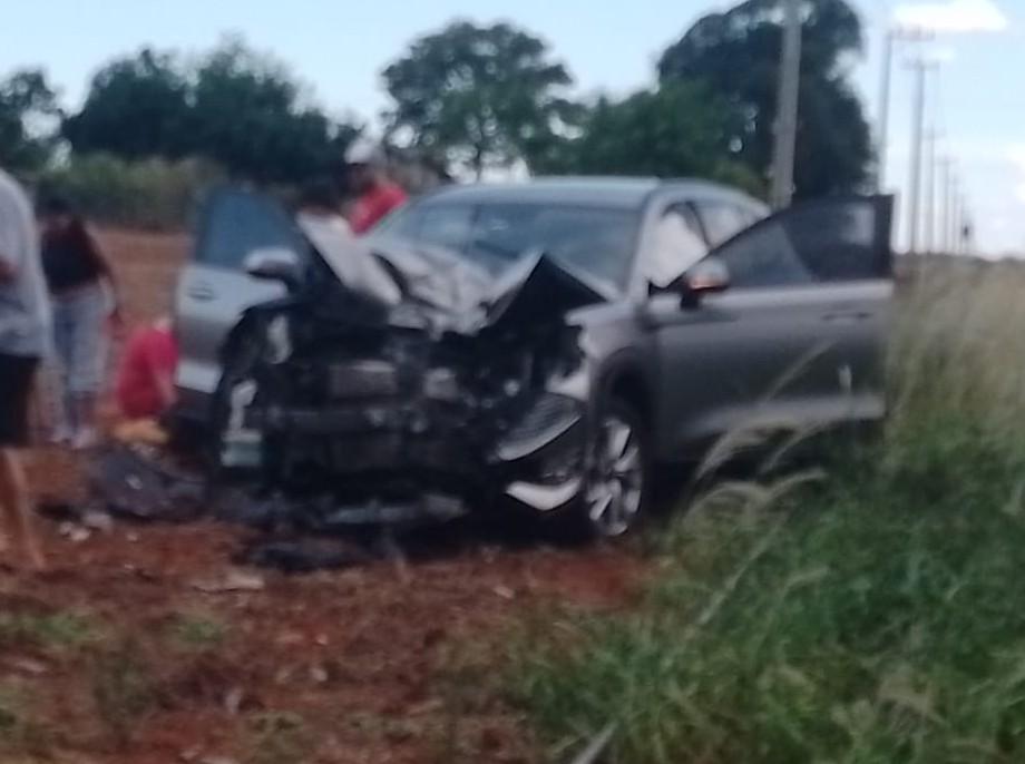 Acidente na PR-364 mobiliza equipes de resgate entre Palotina e Terra Roxa