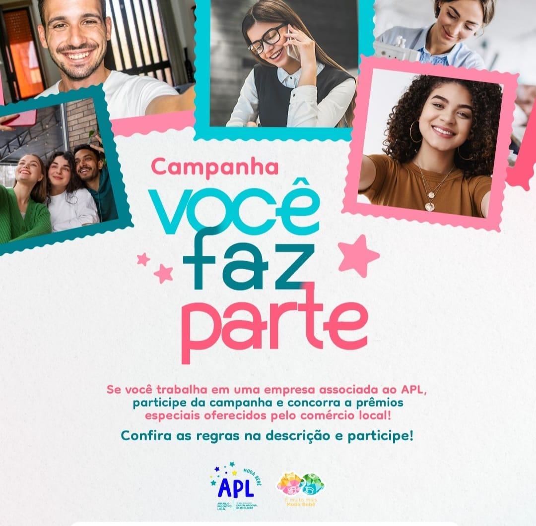 APL Moda Bebê lança campanha “Você Faz Parte” em comemoração aos 21 anos