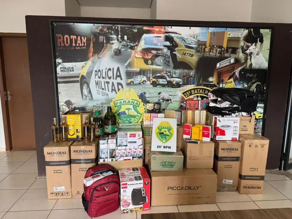 Esquema de contrabando com entregas por aplicativo é desarticulado em Umuarama