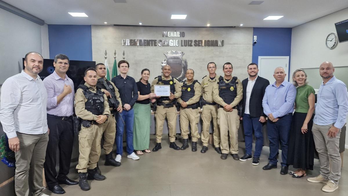 Patrulha Rural da 2ª Cia do 31º BPM é homenageada com Moção de Aplausos em Palotina