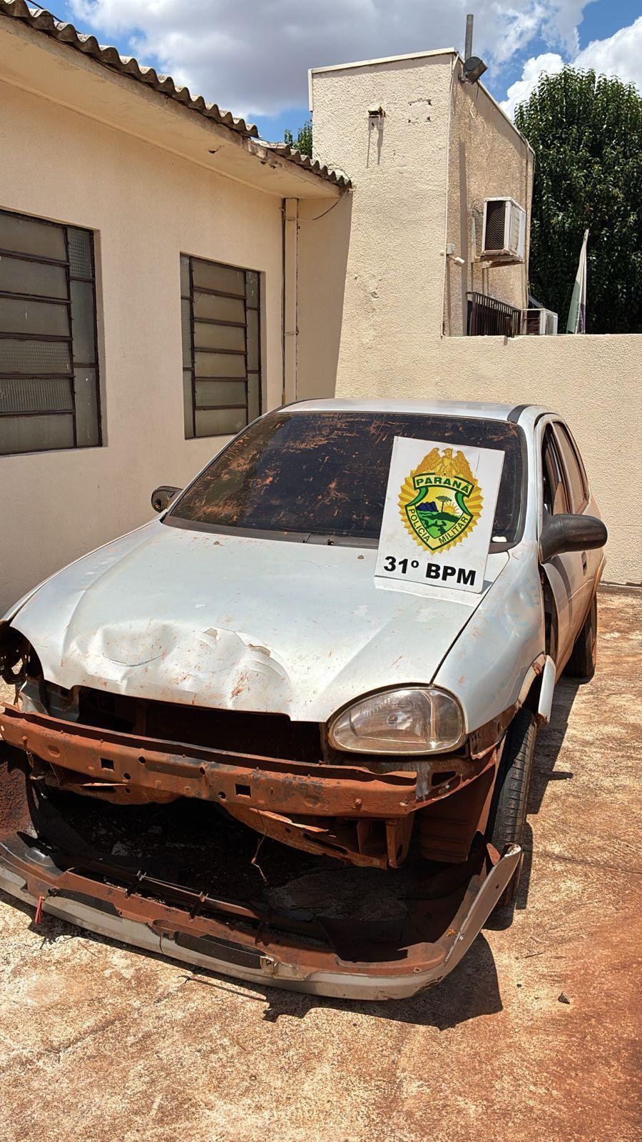 PM apreende veículo carregado com cigarros contrabandeados em Palotina