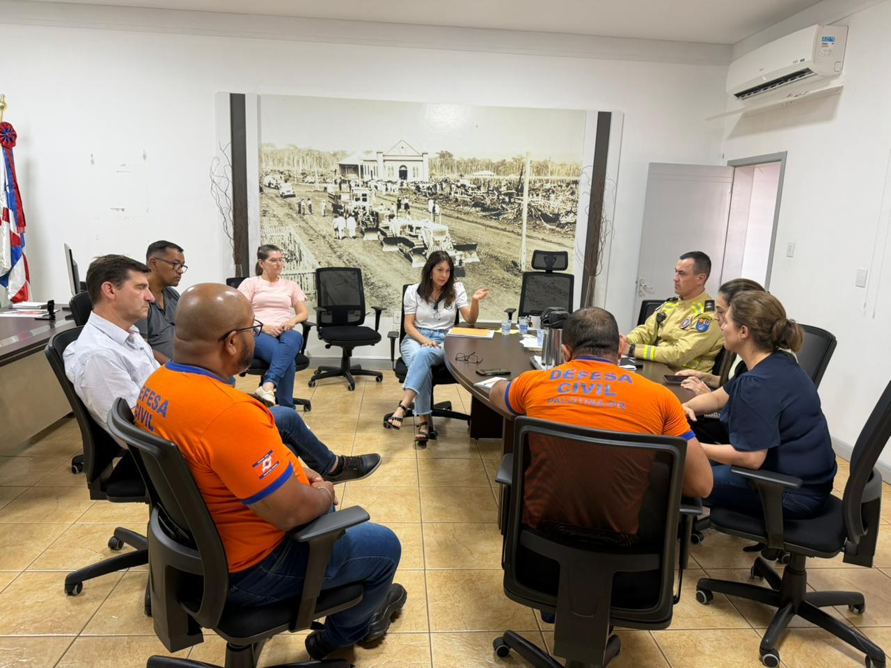 Reunião discute melhorias no atendimento a acidentes e ocorrências em Palotina