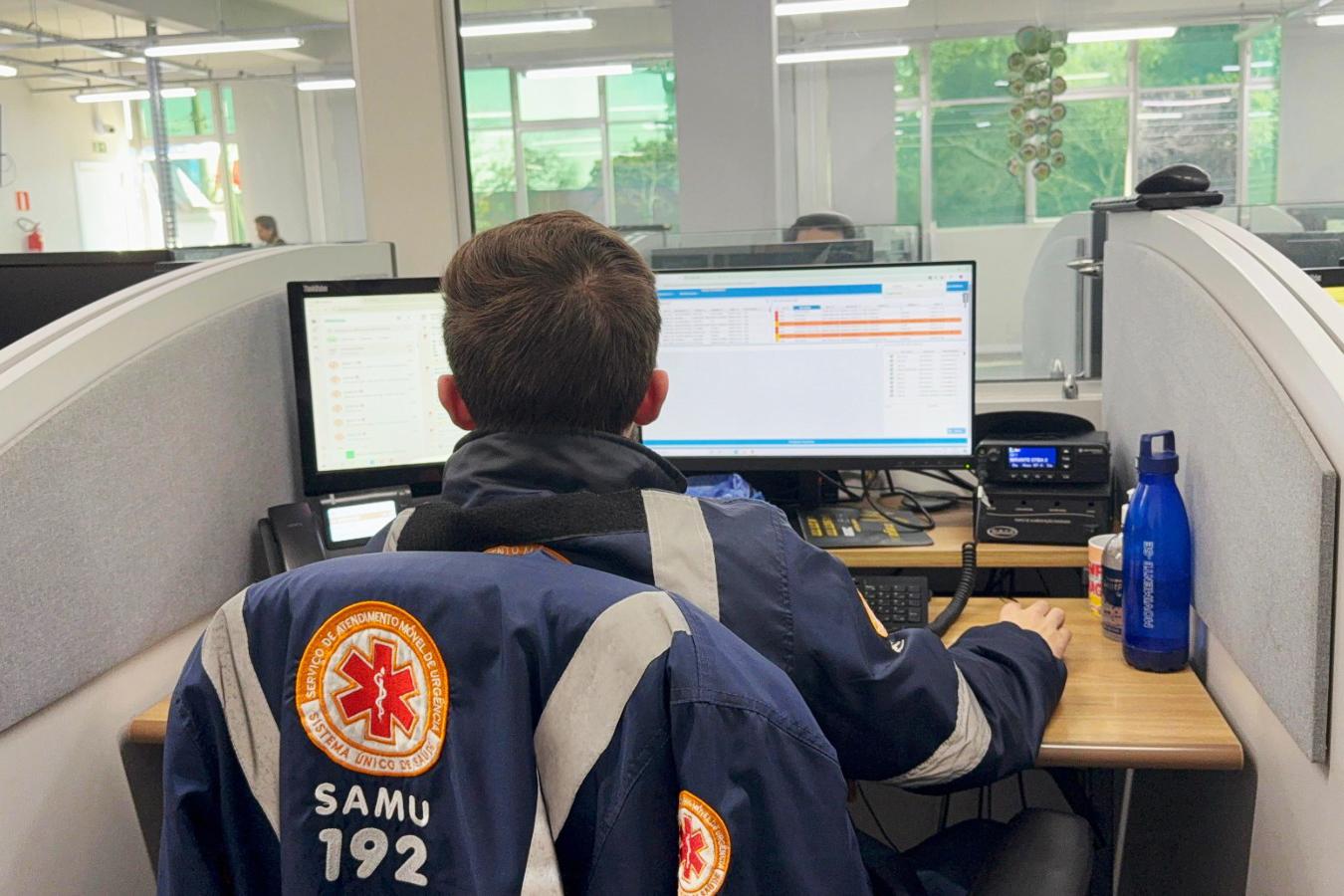 Samu Paraná ultrapassa 1,2 milhão de ligações em 2025 e reforça atendimento de urgência
