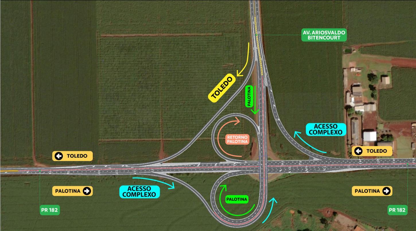 Trânsito às indústrias da C.Vale mudará para traçado definitivo